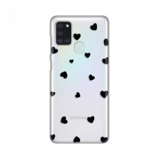 Futrola Silikonska Print Skin za Samsung A217F Galaxy A21s Hearts