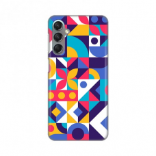 Futrola Silikonska Print Skin za Samsung A245F Galaxy A24 4G Colorful Mosaic