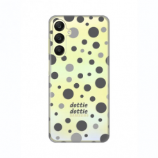 Futrola Silikonska Print Skin za Samsung A256B Galaxy A25 5G Dottie Dottie Gray
