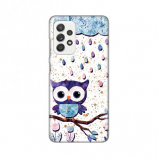 Futrola Silikonska Print Skin za Samsung A525F/A526B/A528B Galaxy A52 4G/A52 5G/A52s 5G Owl