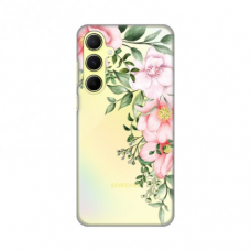 Futrola Silikonska Print Skin za Samsung A556B Galaxy A55 5G Gentle Rose Pattern
