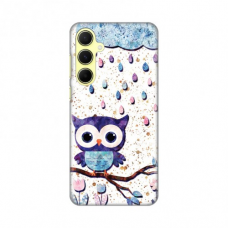 Futrola Silikonska Print Skin za Samsung A556B Galaxy A55 5G Owl