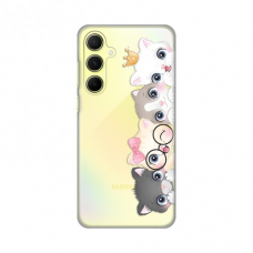 Futrola Silikonska Print Skin za Samsung A556B Galaxy A55 5G Cats