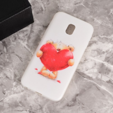 Futrola silikonska Print Skin za Samsung J3 2017 Teddy love 2