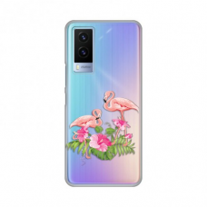Futrola Silikonska Print Skin za Vivo Y71T Flamingo