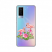 Futrola Silikonska Print Skin za Vivo Y71T Flamingo