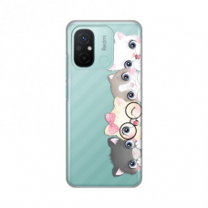 Futrola Silikonska Print Skin za Xiaomi Redmi 12C Cats