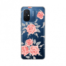 Futrola Silikonska Print Skin za Xiaomi Redmi 12C Elegant Roses