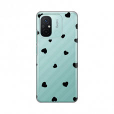 Futrola Silikonska Print Skin za Xiaomi Redmi 12C Hearts
