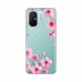 Futrola Silikonska Print Skin za Xiaomi Redmi 12C Rose flowers