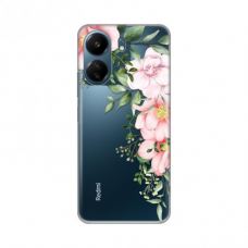 Futrola Silikonska Print Skin za Xiaomi Redmi 13C Gentle Rose Pattern