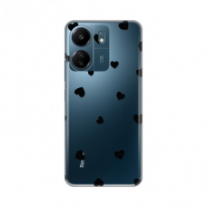Futrola Silikonska Print Skin za Xiaomi Redmi 13C Hearts