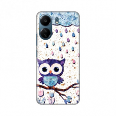 Futrola Silikonska Print Skin za Xiaomi Redmi 13C Owl