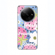 Futrola Silikonska Print Skin za Xiaomi Redmi A3 Fresh Pink