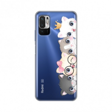Futrola Silikonska Print Skin za Xiaomi Redmi Note 10 5G Cats