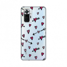 Futrola Silikonska Print Skin za Xiaomi Redmi Note 10 Pro/10 Pro Max Heart Pattern