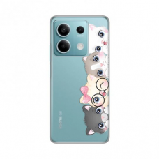 Futrola Silikonska Print Skin za Xiaomi Redmi Note 13 4G (EU) Cats