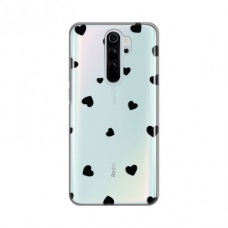 Futrola Silikonska Print Skin za Xiaomi Redmi Note 8 Pro Hearts