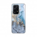 Futrola Silikonska Print za Honor 200 Lite Blue Gold Marble