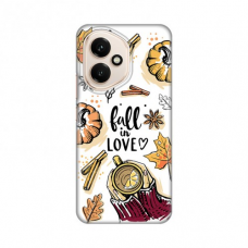 Futrola Silikonska Print za Honor 400 Fall in Love