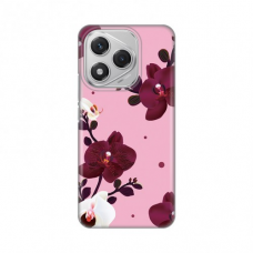 Futrola Silikonska Print Skin za Honor 400 Lite Pink Orchid