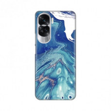 Futrola Silikonska Print za Honor 90 Lite Blue Marble