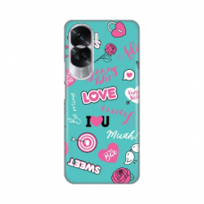 Futrola Silikonska Print za Honor 90 Lite Love