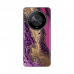 Futrola Silikonska Print za Honor Magic 6 Lite Purple Gold Marble