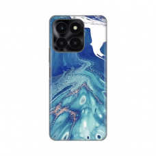 Futrola Silikonska Print za Honor X6a Blue Marble