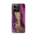 Futrola Silikonska Print za Honor X6b Purple Gold Marble