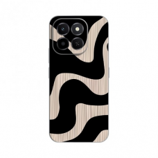 Futrola Silikonska Print Skin za Honor X6c Black Flow