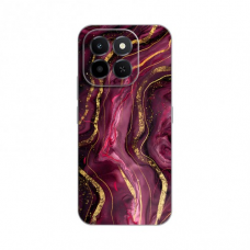 Futrola Silikonska Print za Honor X6c Burgundy