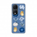 Futrola Silikonska Print za Honor X7b Dusty Blue