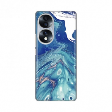 Futrola Silikonska Print za Huawei Honor 70 Blue Marble
