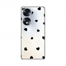 Futrola Silikonska Print Skin za Huawei Honor 70 Hearts