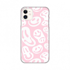 Futrola Silikonska Print za iPhone 11 6.1 Pink Smiles