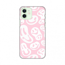 Futrola Silikonska Print za iPhone 12 6.1 Pink Smiles