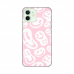 Futrola Silikonska Print za iPhone 12 6.1 Pink Smiles