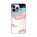 Futrola Silikonska Print za iPhone 13 Pro 6.1 Pink Flamingos Futrola Silikonska Print za iPhone 13 Pro 6.1 Pink Flamingos