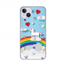 Futrola Silikonska Print za iPhone 14 Plus 6.7 Unicorn