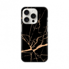 Futrola Silikonska Print za iPhone 15 Pro 6.1 All Black