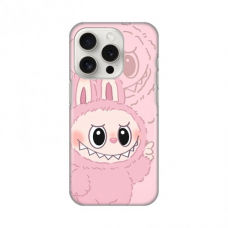 Futrola Silikonska Print za iPhone 15 Pro 6.1 La Bubu Pink