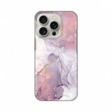 Futrola Silikonska Print za iPhone 16 Pro 6.3 Pink Marble