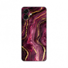 Futrola Silikonska Print za Samsung A075F Galaxy A07 Burgundy