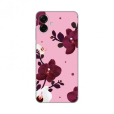 Futrola Silikonska Print Skin za Samsung A075F Galaxy A07 Pink Orchid