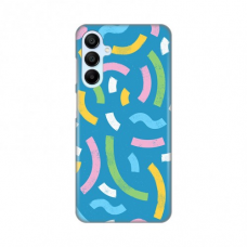 Futrola Silikonska Print za Samsung A156B Galaxy A15 5G Happy LinesÂ blue