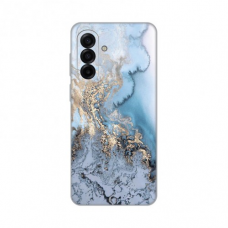 Futrola Silikonska Print za Samsung A175F Galaxy A17 Blue Gold Marble