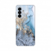 Futrola Silikonska Print za Samsung A175F Galaxy A17 Blue Gold Marble