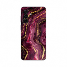 Futrola Silikonska Print za Samsung A175F Galaxy A17 Burgundy