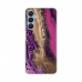 Futrola Silikonska Print za Samsung A256B Galaxy A25 5G Purple Gold Marble